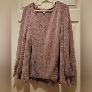 Ava & Viv Plus Size Chenille Sweater